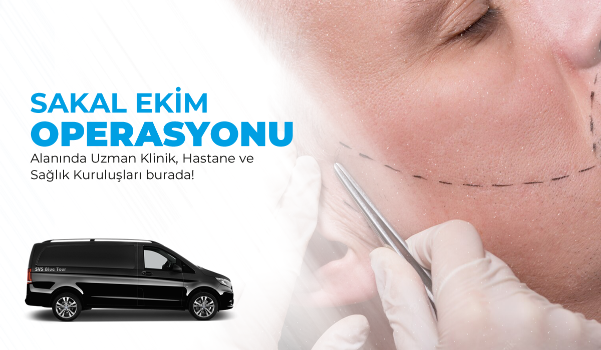 Sakal Ekimi, PRP Operasyon Merkezleri, Klinik ve Hastaneleri - İstanbul